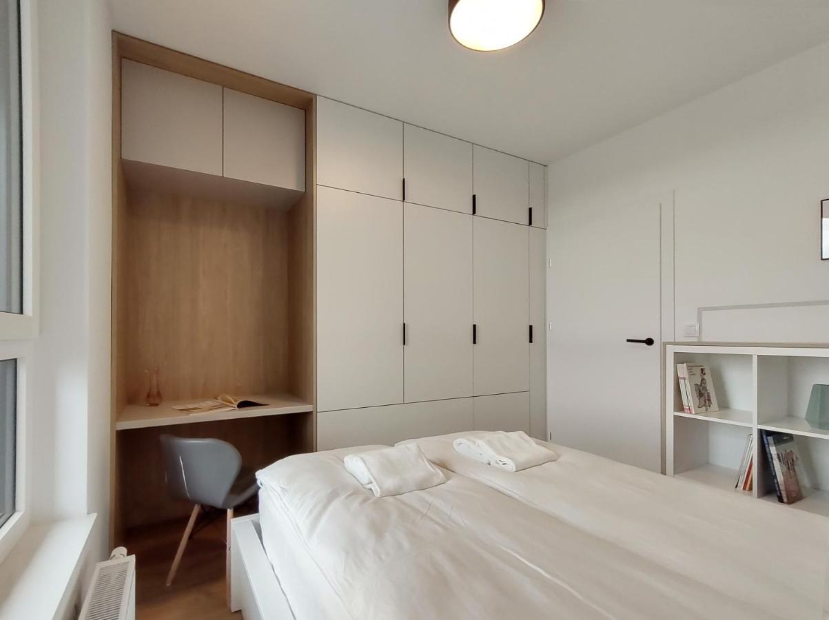 Elegant 3City Apartment With Parking In Gdansk By Noclegi Renters Exterior foto
