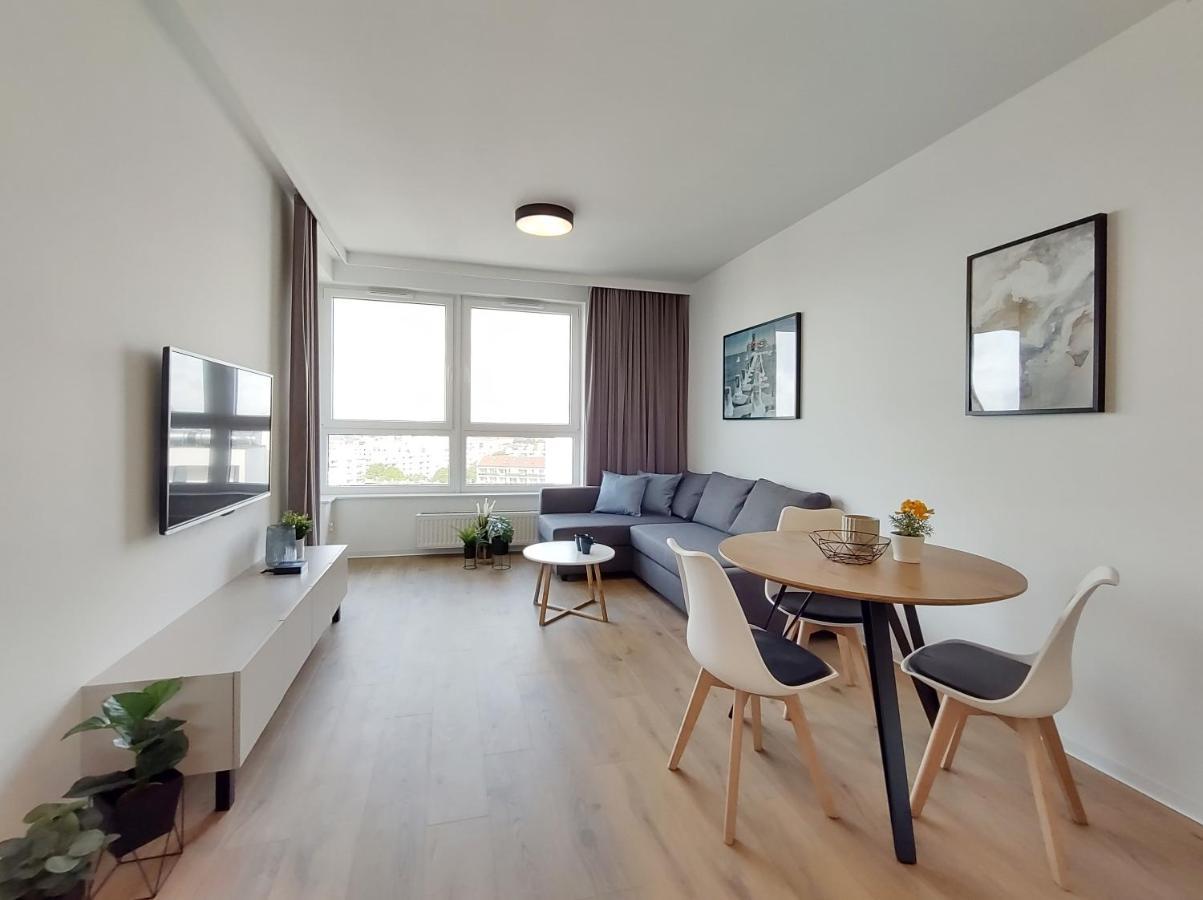 Elegant 3City Apartment With Parking In Gdansk By Noclegi Renters Exterior foto