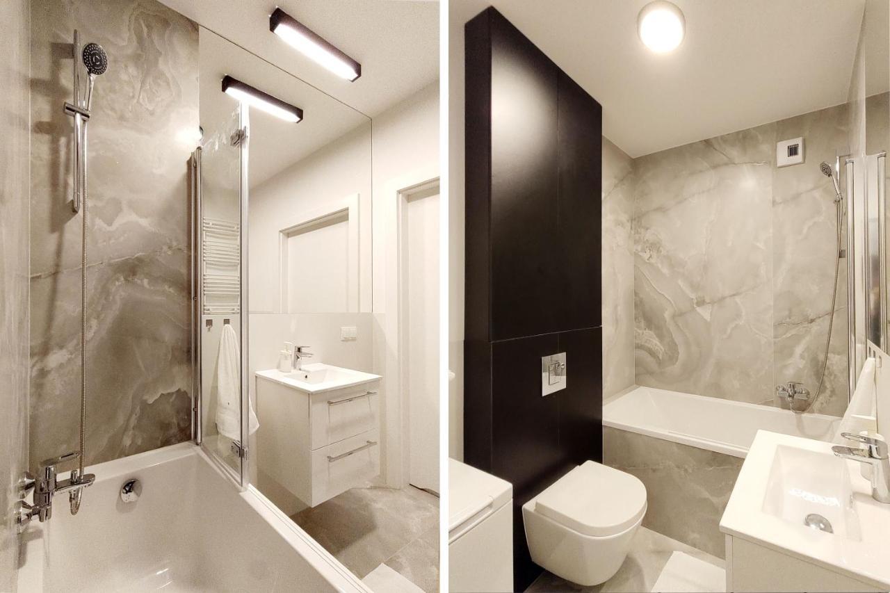 Elegant 3City Apartment With Parking In Gdansk By Noclegi Renters Exterior foto